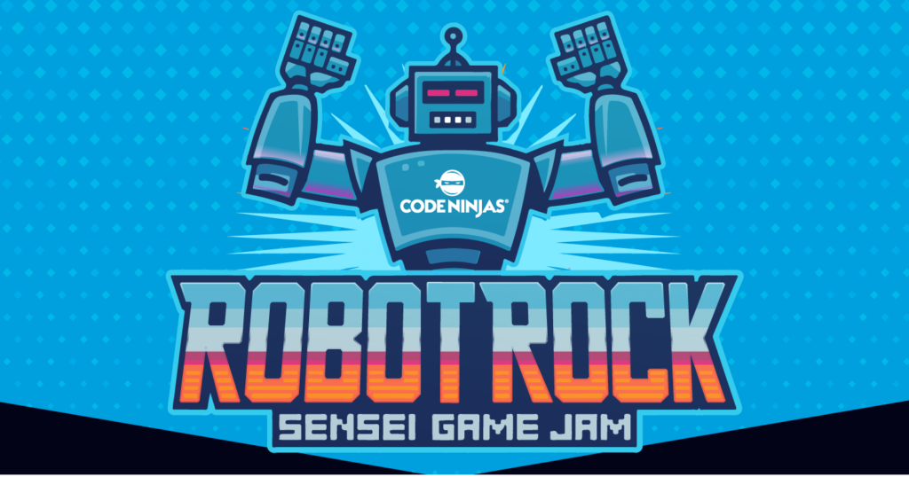 robot rock sensei game jam logo